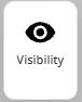The More menu of the header toolbar showing the Visibility item